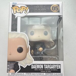 Funko Pop! Daemon Targaryen Figure - Black and White